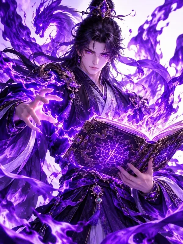 紫焰天书封面
